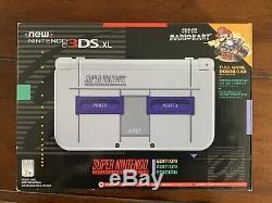 NEW Nintendo 3DS XL Super Nintendo SNES Edition NN3DS XL Console, Mario Kart