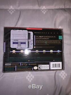 NEW Nintendo 3DS XL Super Nintendo SNES Limited Edition With Protector