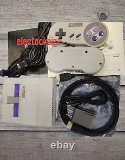 NEW SNES Super Nintendo Mini Entertainment System, 21 Games + 2 Controllers