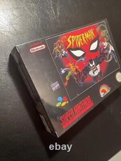 NEW Spiderman the animated Series Super Nintendo SNES PAL Unused Unopened RARE