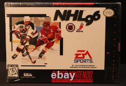 NHL 96 Super Nintendo SNES CiB Complete Factory Sealed