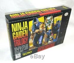 NINJA GAIDEN TRILOGY (Super Nintendo) BOX (Only)! Super Rare SNES Authentic