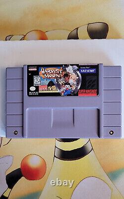 NTSC-U/C SNES Harvest Moon for Super Nintendo Near CIB Canadian Seller