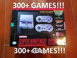 New 100% Authentic Super Nintendo SNES Classic Edition Mini 300 Games