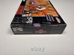 New Horizons With Box, Manual (Super Nintendo Entertainment System SNES, 1994)