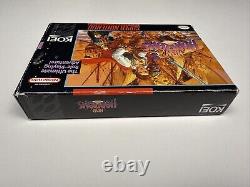 New Horizons With Box, Manual (Super Nintendo Entertainment System SNES, 1994)