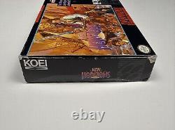 New Horizons With Box, Manual (Super Nintendo Entertainment System SNES, 1994)