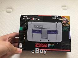 New Nintendo 3DS XL Super NES Edition Game System With Super Mario Kart