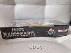 New SNES Super Nintendo, Super Mario Kart New Sealed! Investment/collectors item