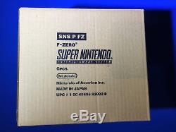 New Sealed Case of 6 F-Zero Super Nintendo SNES Player's Choice Games