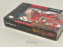 New! Secret of Evermore (Super Nintendo SNES) Factory Sealed