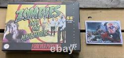 New Zombies Ate My Neighbors Super Nintendo Gray Cart Limited Run Games SNES