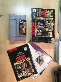 Ninja Gaiden Trilogy SNES Complete CIB Super Nintendo Game