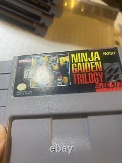 Ninja Gaiden Trilogy Super Nintendo SNES Authentic Cart Only