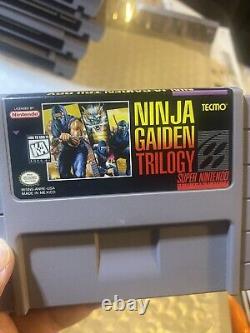 Ninja Gaiden Trilogy Super Nintendo SNES Authentic Cart Only