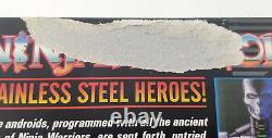Ninja Warriors Super Nintendo SNES Authentic CIB Rare Read Notes Box Condition