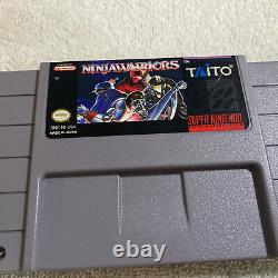 Ninja Warriors Super Nintendo SNES Game Cartridge Only Authentic Tested