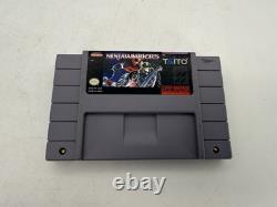 Ninja Warriors Taito Super Nintendo SNES Video Game Cartridge Tested Authentic