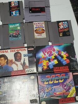 Nintendo Cib 64 Snes Game Lot Untested As Is Wholesale Bulk Lot Free Ship Mario