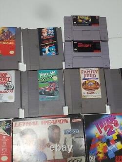 Nintendo Cib 64 Snes Game Lot Untested As Is Wholesale Bulk Lot Free Ship Mario