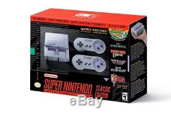 Nintendo Classic Mini Super Nintendo Entertainment System US Version In Hand
