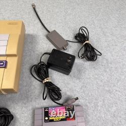 Nintendo Console Super Nintendo SNES System Bundle Games Controller SNS-001