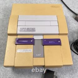 Nintendo Console Super Nintendo SNES System Bundle Games Controller SNS-001