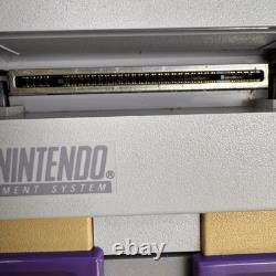 Nintendo Console Super Nintendo SNES System Bundle Games Controller SNS-001