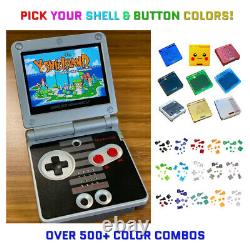 Nintendo Game Boy Advance SP 101 System GBA SP IPS LCD Backlit PICK YOUR COLOR
