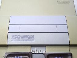 Nintendo SNES Bundle 8 Games + 2 Controllers, Super Mario Kart, Tested Works