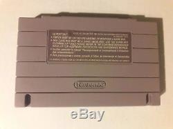 Nintendo SNES, EARTHBOUND with SAVES (100% Authentic) Genuine Super