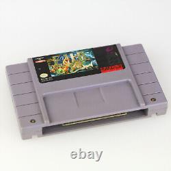 Nintendo SNES E. V. O. EVO The Search for Eden Authentic Tested