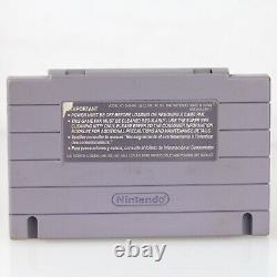 Nintendo SNES E. V. O. EVO The Search for Eden Authentic Tested