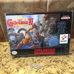 Nintendo SNES Super Castlevania IV 4 Complete With Manual/Inserts Authentic