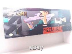 Nintendo SNES Super Scope 6 Complete In Box Scope, Game, Manual, Receiver & Box