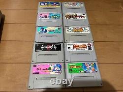 Nintendo Super Famicom Console & 10 Games Japan SNES 3