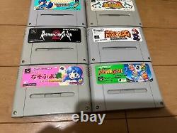 Nintendo Super Famicom Console & 10 Games Japan SNES 3