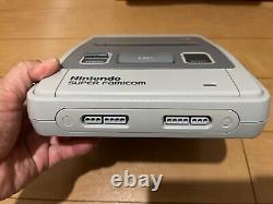 Nintendo Super Famicom Console & 10 Games Japan SNES 3