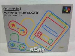 Nintendo Super Famicom Console Japan SFC withbox cable adaptor SNES