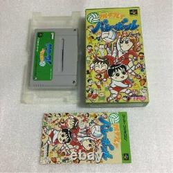 Nintendo Super Famicom Multi Play Volleyball SNES Video Games good Japan Used