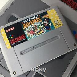 Nintendo Super Nintendo SNES Games Console & Retro Video Games Bundle Carry Case