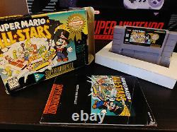 Nintendo Super Nintendo Snes Complete In Original Box + 2 Games