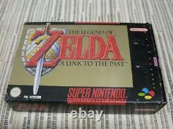 Nintendo Super Nintendo Snes The Legend Of Zelda A Link To The Past Pal España