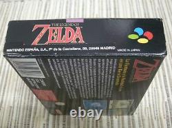 Nintendo Super Nintendo Snes The Legend Of Zelda A Link To The Past Pal España