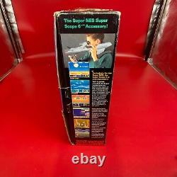 Nintendo Super Set SNES CIB Complete in Box w Tray Cover, Baggies Inserts Ties