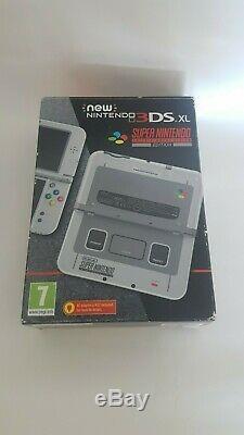 Nintendo new 3DS XL Limited Edition Super Nintendo SNES Edition + Charger