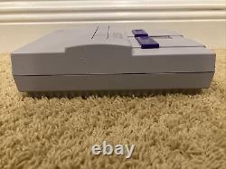 OEM Working Super Nintendo SNES Console Bundle 10 games, 2 Controllers-Tested