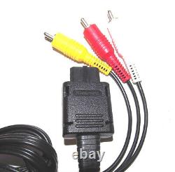 OFFICIAL ORIGINAL OEM Super Nintendo N64 Gamecube SNES AV RCA Video Cable Cord