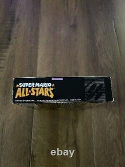 ORIGINAL BOX & INSERTS ONLY- Super Mario All Stars Super Nintendo, SNES