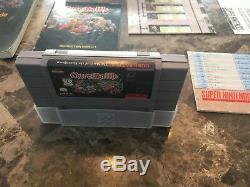 Ogre Battle Complete RARE Game Original Super Nintendo SNES Authentic Complete